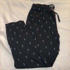 Polo by Ralph Lauren Black Lounge Pants